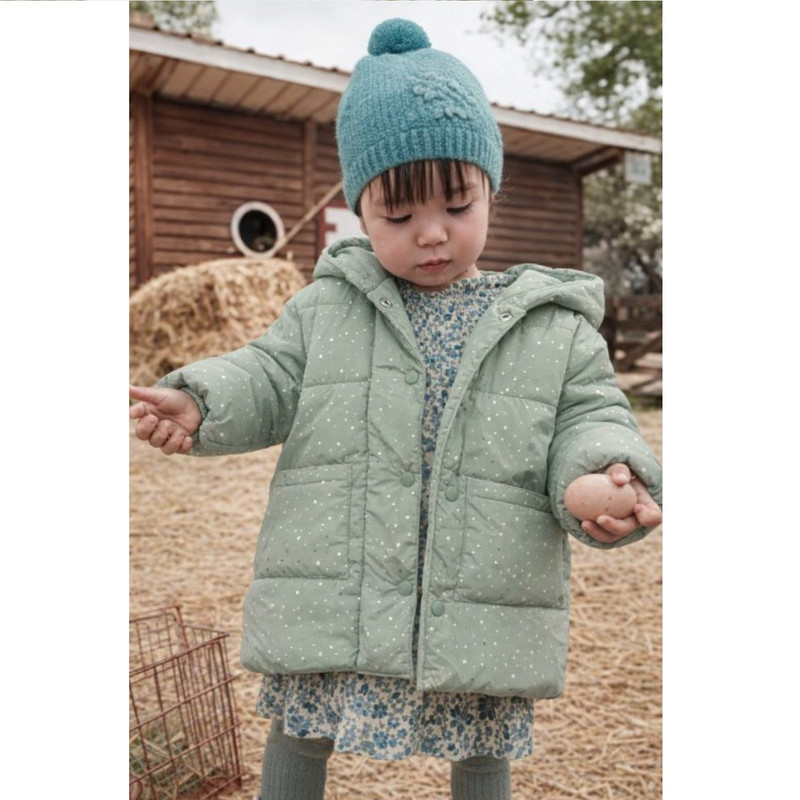 کاپشن دخترانه مدل dram (مناسب ۲ تا۴ سال)