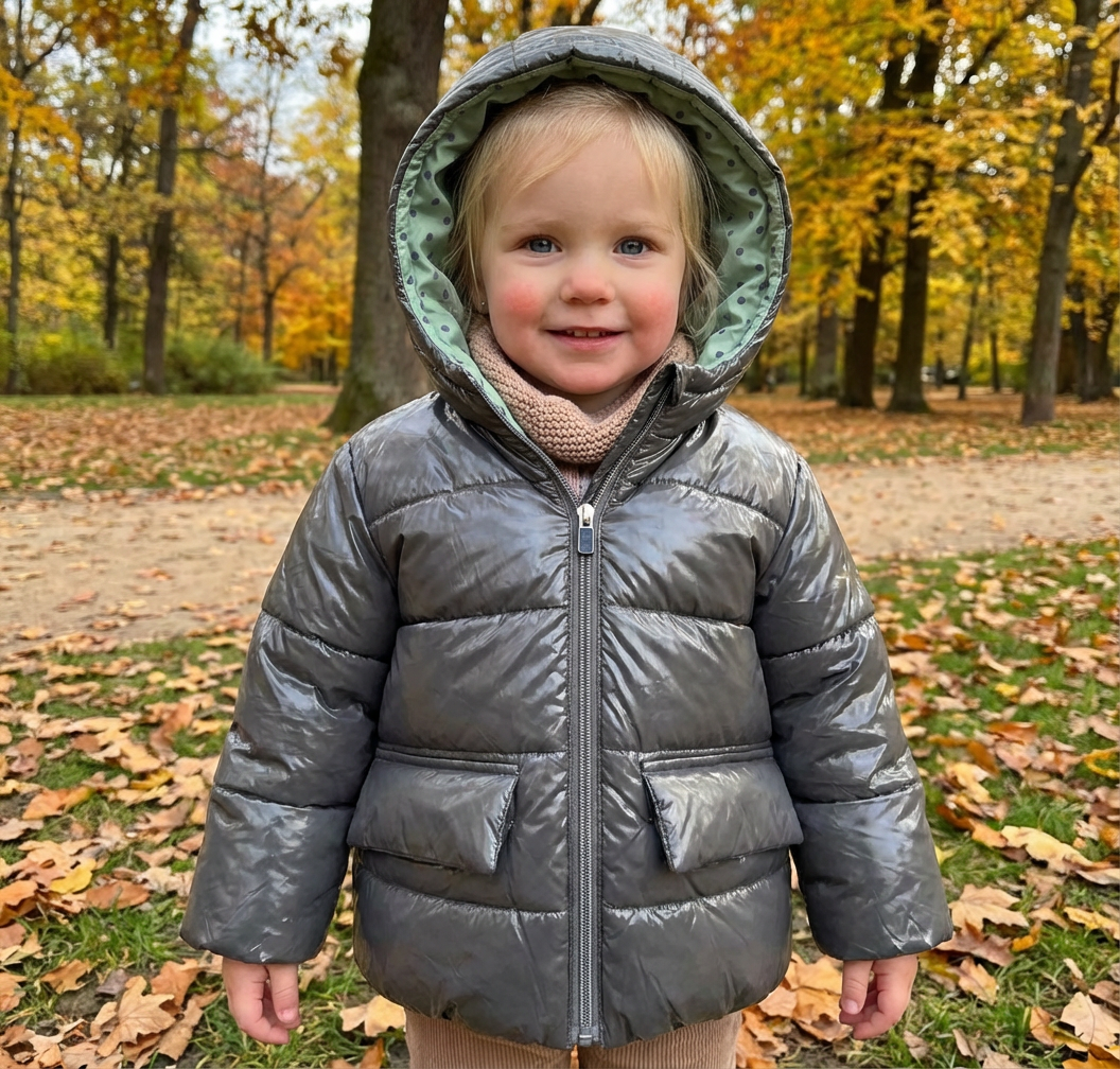 کاپشن دخترانه مایورال مدل ۴۴۹۳ دورو (۲ تا ۵ سال)