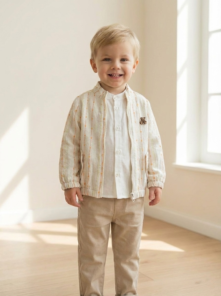 ست ۳ تیکه سویشرت شلوار و پیراهن bebus (۲ سال)