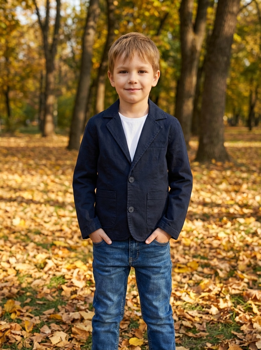 ست ۳ تیکه کت شلوار و تیشرت پسرانه (۴ تا ۸ سال)