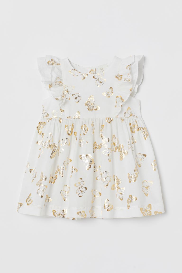 پیراهن دخترانه H&M(۱۸ت۲۴ماه )
