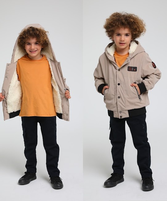 کاپشن پسرانه jack lions (۲-۳سال)