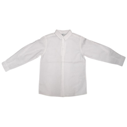 پیراهن آستین بلند یقه باز پسرانه نانیکا کیدز مدل ۱۲۵۱۰۱ (۳ تا ۱۶ سال)