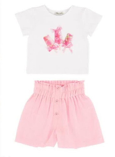 ست تیشرت شلوارک دخترانه ترک ( ۲ تا ۳ سال)