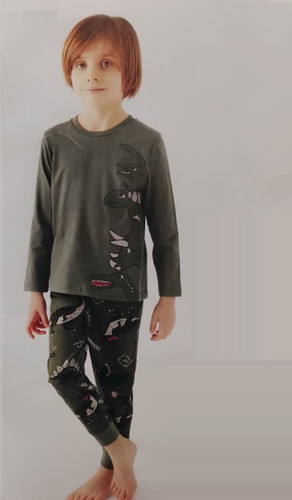 ست تیشرت آستین بلند و شلوار راحتی پسرانه مدل RP342۹-2 (۵-۶ سال)