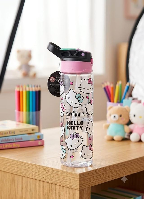 قمقمه اسمیگل smiggle مدل هلو کیتی hello kitti (ارسال رایگان)